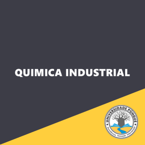 Licenciatura em Química Industrial